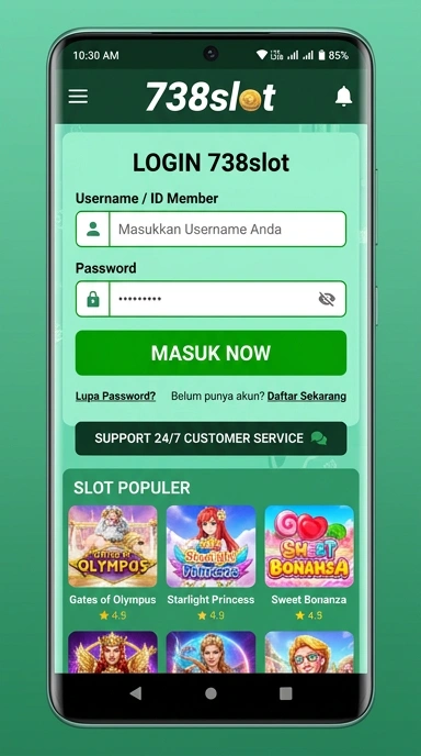 Masuk Akun 738slot dengan Mudah dan Cepat