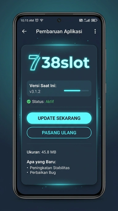 Riwayat Versi 738slot untuk Pengguna Android
