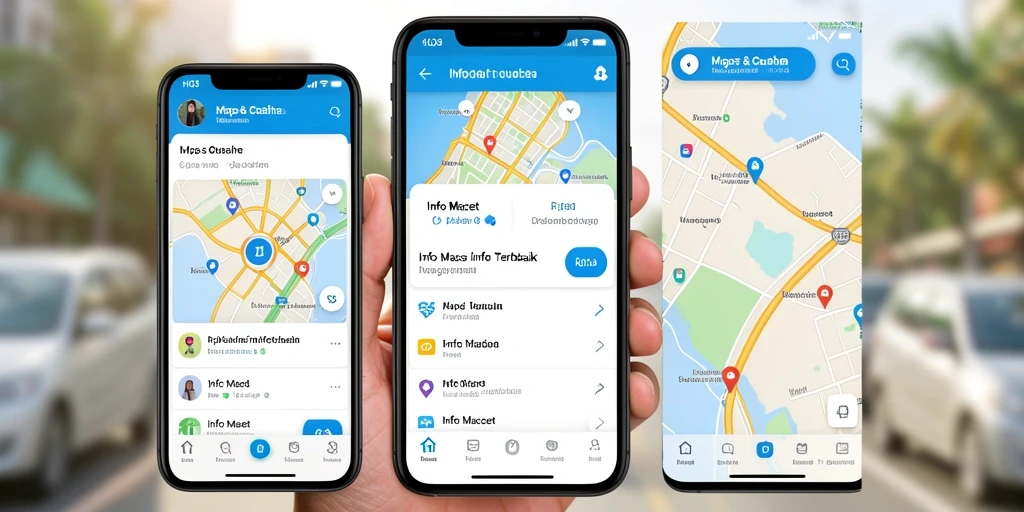 Screenshot H03 menunjukkan antarmuka aplikasi Info Macet yang informatif.