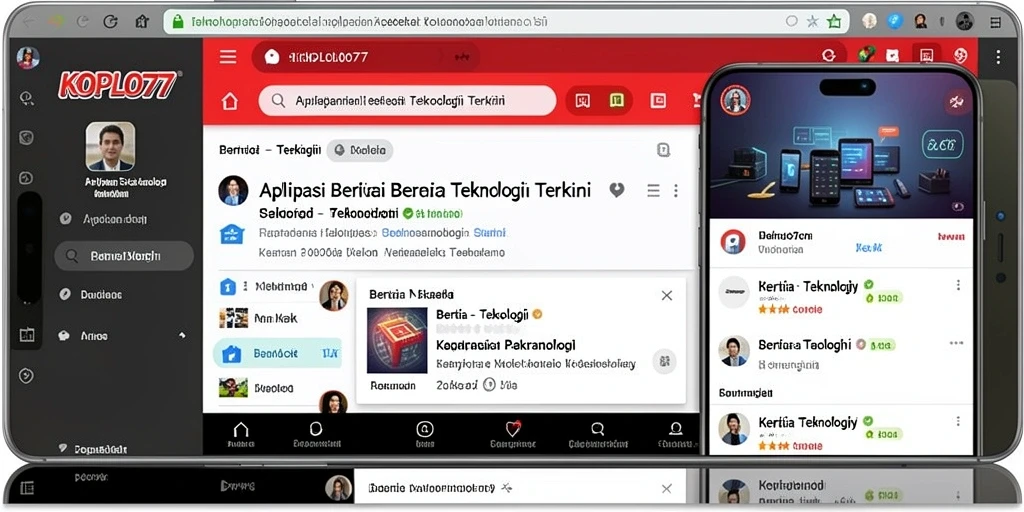 Antarmuka KOPLO77 menampilkan berita teknologi terkini yang menarik.